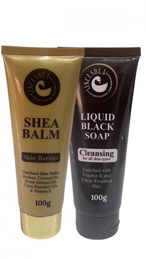 Shea Balm & Liquid Black Soap